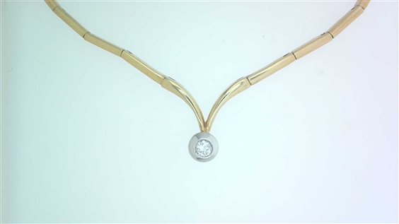 Collana Sommer Donna in Oro Diamante 0.15 Ct P.L. CT 0.15 H-SI - P.L. CT 0.15 H-SI